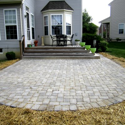 Paver patio